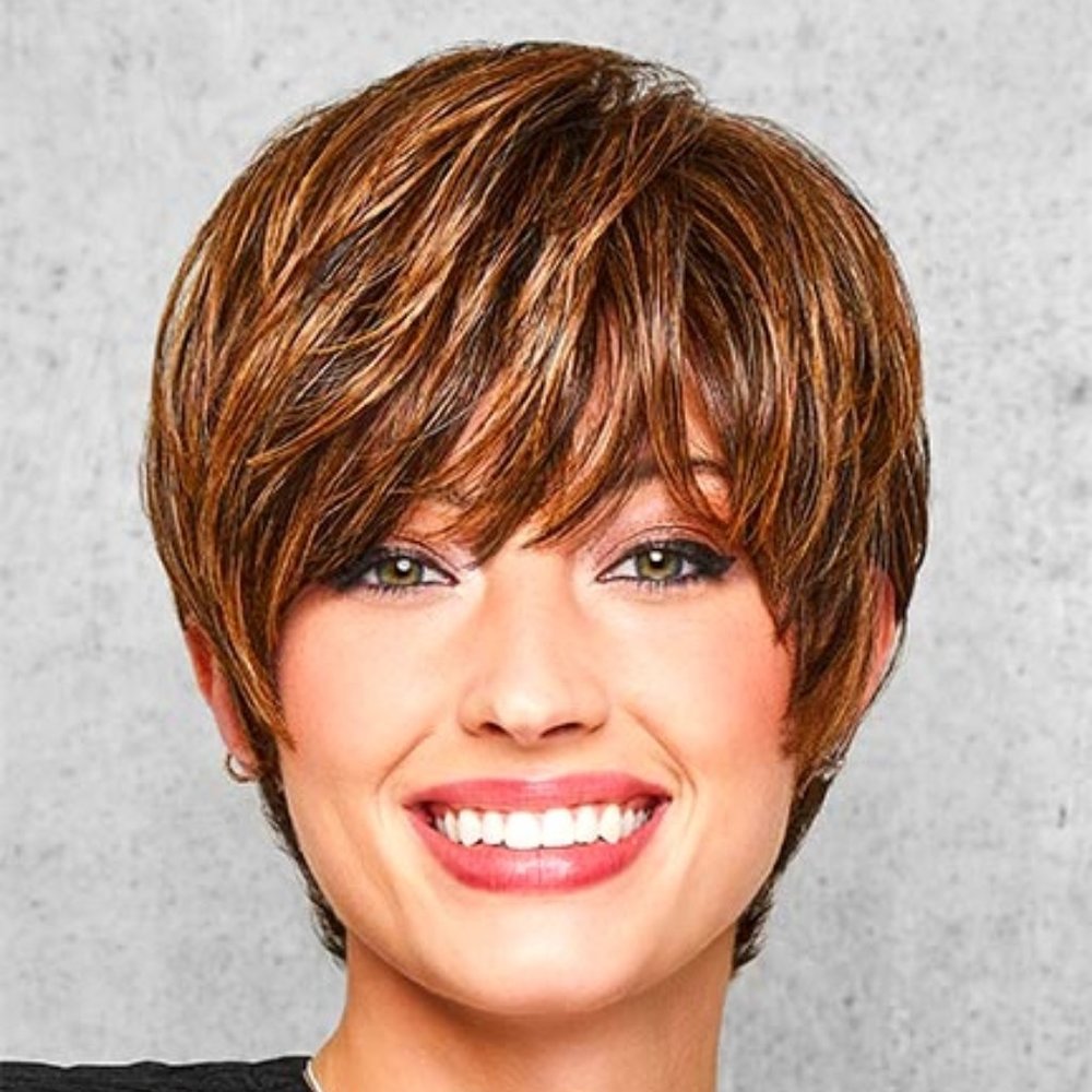 HAIRDO FEATHER CUT in R4 Midnight Brown